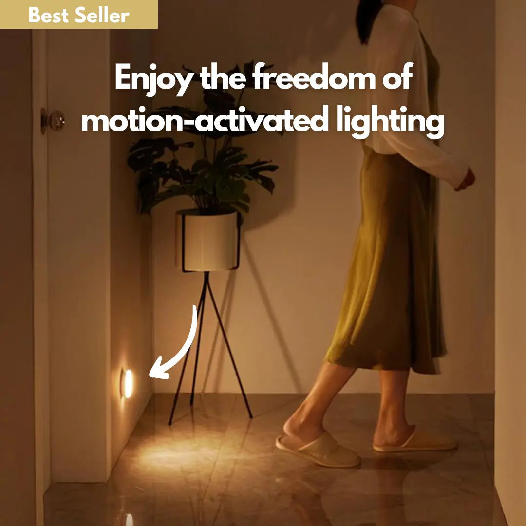 MotionGlow - Motion Sensor LED Night Light