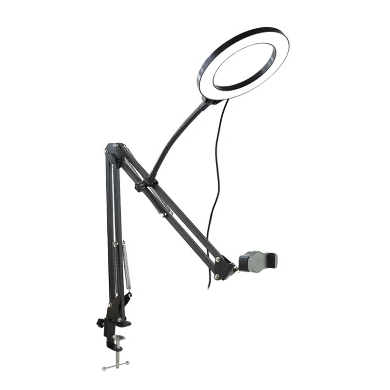 Overhead Tripod with Ring Light