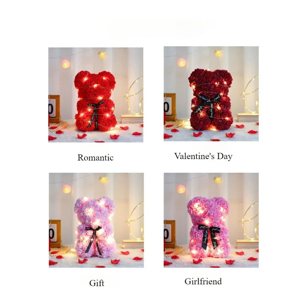 Rose Teddy Bear