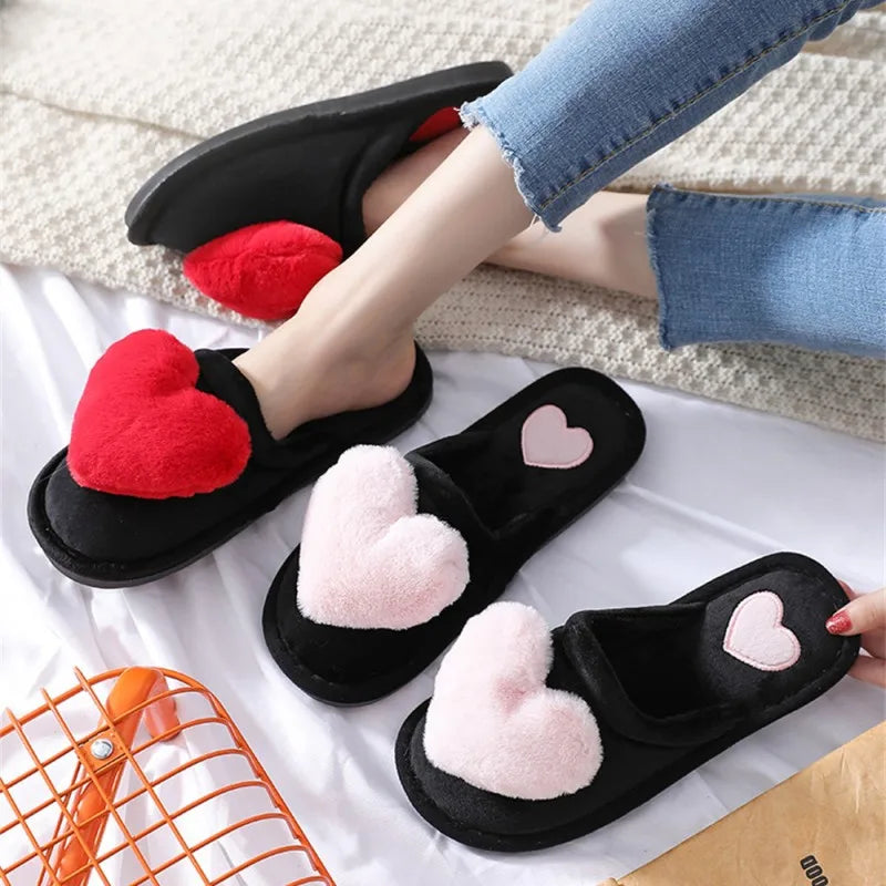 Love Heart Slippers